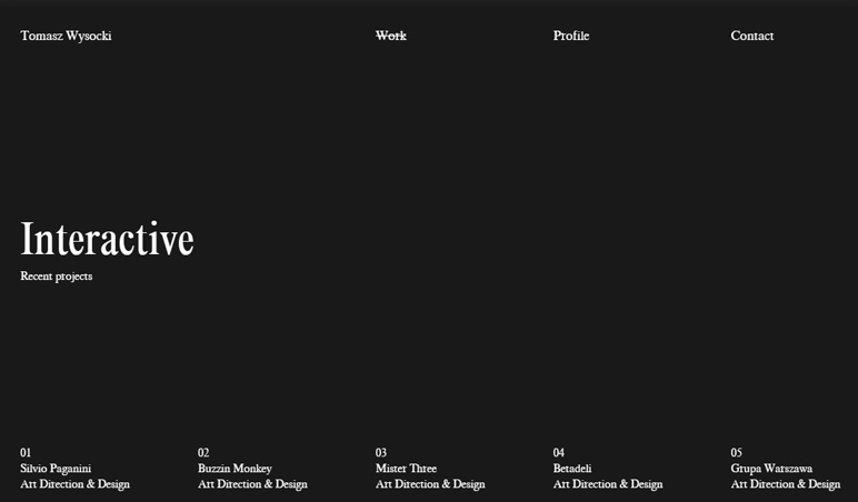 Minimalist Web Design